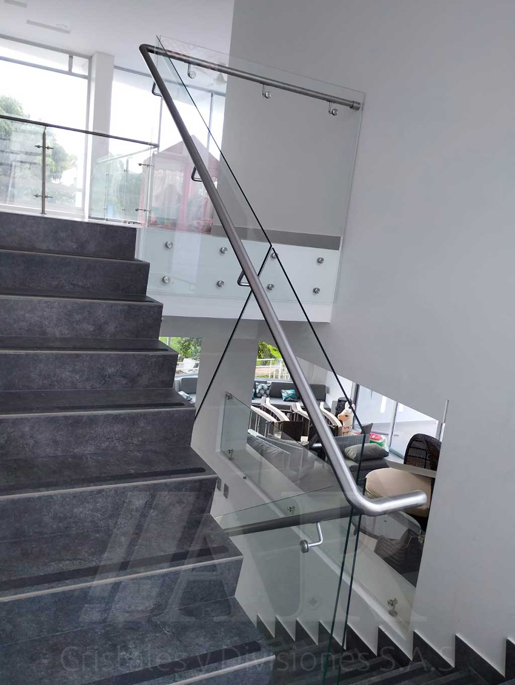 Barandas en vidrio templado 06