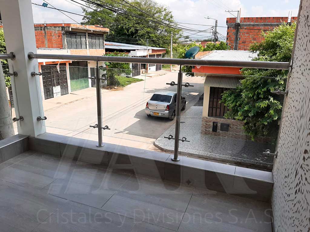 Barandas en vidrio templado 19